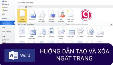 Hướng dẫn tạo và xóa ngắt trang trong Word cực kỳ dễ dàng